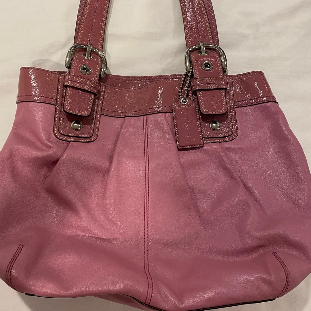 Coach Leather Shoulder Purse